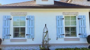Shutter hardware installation in Tampa