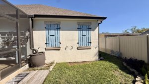 Shutter hardware installation in Tampa