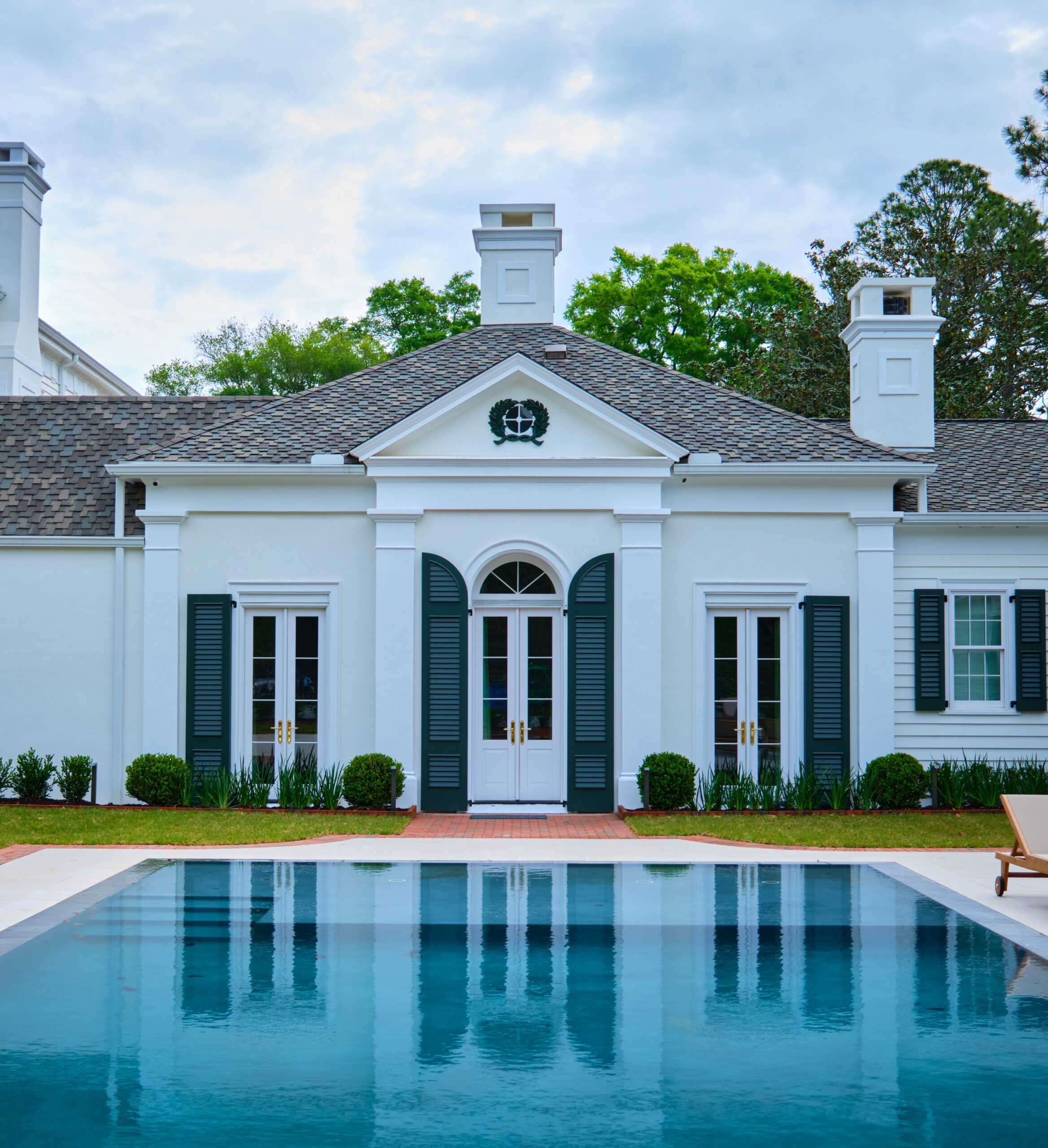 Exterior Mahogany Shutters